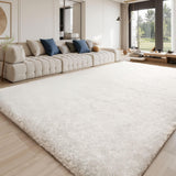 Sour Lemon Tapis de Salon, à Poils Longs, Tapis Chambre Gris, 200 x 300 cm, antidérapant, Extra Large, Moelleux et Moderne, pour Chambre à Coucher, Chambre d'enfant