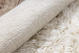 rugsx Flokati Tapis Grec en Laine, pour Le Salon, la Chambre à Coucher, la Chambre des Enfants, Couvre-lit, Couleur Naturelle, Haute qualité, Blanc 190x230 cm