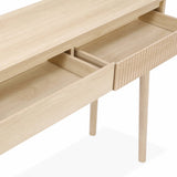 Alice's Home - Console décor Bois 2 tiroirs - Linear