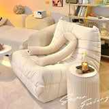 Fucxeoy Fauteuil Togo, Fauteuil Poire d'angle, Canapé d'angle Confortable, Lounge Ergonomique en Mousse, pour Salon, Chambre, dortoir, Salon, Bureau