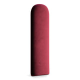Muralo Panneau Mural Rembourré en Velours Magic Velvet 30x80 cm - Coussin Mural Capitonné, Effet 3D à Lignes Verticales, Confortable, Décoration Moderne Luxe Chambre et Salon - Rouge Bordeaux
