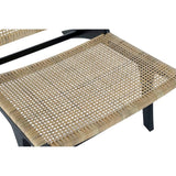 DT MB-182318 Fauteuil, Teck, Noir, Estándar