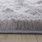 YUANWAN Tapis Shaggy Tapis Chambre 140 x 190 cm Longs Moelleux Antidérapant Intérieur Épais Tapis Salon à Poils Longs Tapis Moelleux Chambre pour Salon de Sol Grand Couloir, Rose