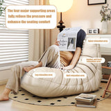 Fauteuil Togo, Fauteuil Poire d'angle, Canapé d'angle Confortable, Lounge Ergonomique en Mousse, pour Salon, Chambre, dortoir, Salon, Bureau