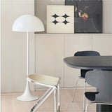 Lampes Standard de Salon Lampadaire Moderne pour Salon Champignon Semi-Circulaire pour Chambre Abat-Jour Rond en Acrylique Blanc Champignon Lampe de Lecture sur Pied pour Coin de c