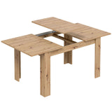 Habitdesign Table de salon extensible en chêne « Nodi » 140-190 x 78 x 90 cm