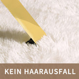 Sour Lemon Tapis de Salon, à Poils Longs, Tapis Chambre Gris, 200 x 300 cm, antidérapant, Extra Large, Moelleux et Moderne, pour Chambre à Coucher, Chambre d'enfant