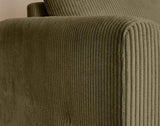 Lisa Design Rune - canapé 3 Places - en Velours côtelé