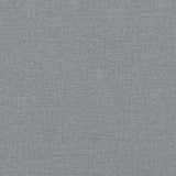 vidaXL Fauteuil Gris Clair 69 x 74 x 93 cm Tissu, Fauteuil, Design Moderne, Polyester Durable, Assise pour Salon, Cozy, Chaise Ergonomique, Cadre en Bois Massif, Style Compact