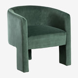 SKLUM Fauteuil en Velours Xastru Vert Jungle