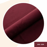 Muralo Panneau Mural Rembourré en Velours Magic Velvet 30x80 cm - Coussin Mural Capitonné, Effet 3D à Lignes Verticales, Confortable, Décoration Moderne Luxe Chambre et Salon - Rouge Bordeaux