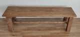 TOTAL WOOD 2012 Banc en Bois de Sapin, modèle Margherita, Banc pour intérieur et extérieur, différentes Tailles