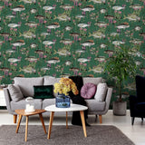 Poisson du lagon Papier Peint Vert Holden 13060