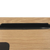 HOME DECO FACTORY Bureau en Bois avec Tiroir Structure Métal Industriel