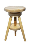Magnetic Mobel Tabouret à vis Solide Petit déjeuner Cuisine Nouveau hêtre (roh)