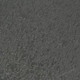 AUBRY GASPARD Table Basse Ovale en métal texturé Noir