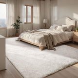 Sour Lemon Tapis de Salon, à Poils Longs, Tapis Chambre Gris, 200 x 300 cm, antidérapant, Extra Large, Moelleux et Moderne, pour Chambre à Coucher, Chambre d'enfant
