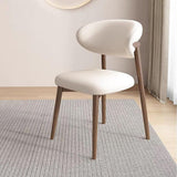 GJVBGA Lot de 2 Chaises de Salle à Manger Modernes - Style Vintage en Imitation Bois et Cuir Synthétique pour Cuisine (Couleur : B)