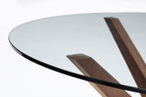 Julian Bowen Grande Table à Manger Chelsea, Noyer, 140 cm