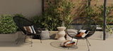 Iconik Interior Acapulco Style Chaise d'extérieur - Chaise de Jardin - Nouvelle édition - Acapulco Noir