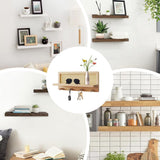 Porte-manteau mural avec étagère - Étagères pour livres d', crochets pour rangement dans le couloir | Fond en bois dur, étagère murale en bois avec crochets, organisateur d'étagère en rotin