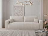 IDOHOME Canapé Lit 246x93 cm - Canapé 3 Places Convertible Velours Côtelé - 3-Seater Convertible Sofa Bed