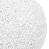 OSTARIA Abat-jour suspendu en forme de boule, Blanc, 20 x 19 x 20 cm