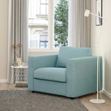 Ikea Fauteuil VIMLE Saxemara bleu clair