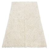 rugsx Flokati Tapis Grec en Laine, pour Le Salon, la Chambre à Coucher, la Chambre des Enfants, Couvre-lit, Couleur Naturelle, Haute qualité, Blanc 190x230 cm
