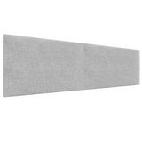 DHOME Tête de lit tapissée en lin naturel uni (lin perle, 180 cm, double (lits 180/190)