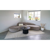 Boavista Coffee Table - Table basse, marron foncé ø8x45 cm