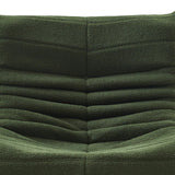 YGHQAP Canapé de Sol, Fauteuil Lounge Doux, Vert foncé, Chaise Togo Highback pour Salon, Chambre, Salon, Bureau (Vert Foncé)