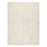 rugsx Flokati Tapis Grec en Laine, pour Le Salon, la Chambre à Coucher, la Chambre des Enfants, Couvre-lit, Couleur Naturelle, Haute qualité, Blanc 190x230 cm
