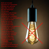 Eglo Lampe Suspension Troy 3 à 3 Lampes en Acier et Verre Pour 3 Ampoules E27 Max 60 W Non Incluses Nickel Mat/Blanc Satiné 72 X 10,5 X 110 cm