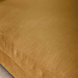sweeek - Canapé 2 Places déhoussable Tissu Ocre L 198 x P 88 x H 85cm - Neo