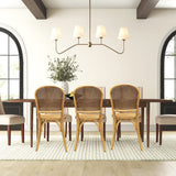 Biscottini L42,5XPR50,5XH89,5 International Art Trading Thonet 87 x 50 x 42 cm frêne, Salle à Manger Bois Finition Naturelle, Chaise Cuisine (L7509), Beige, 87x50 x 42 m