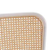 HOMN LIVING Pack de 2 chaises Vesta en Blanc, Bois Massif, 45 cm (Largeur) 51 cm (Profondeur) 88 cm (Hauteur)