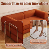 Kgfvesdc Canapé Modulable en Mousse,Canapé D Angle Convertible Compressé sous Vide [Largeur : 2.2 M / 2 Dossier,Bleu,Aucun Montage NéCessaire] ExpéDié Compressé Convient Convient pour Le Salon Bureau