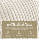 Ckaff Fauteuil Salon Relax Pivotant à 360°, Fauteuil Rembourré Chambre à Coucher avec Coussin épais Amovible, Fauteuil de Bureau Fauteuil de Lecture pour Salon Chambre à Coucher Bureau, Beige