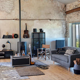 Atmosphera - Canapé Retro - 3 Places - Gris