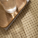 LA FACTORY Table D'appoint Palma en Bois - Beige - D 60 X H 45 Cm