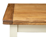 Biscottini Table à Manger Extensible 200x80x100 cm Made in Italy - Table Salle à Manger Extensible en Bois Massif - Table Bois Salle a Manger