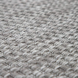 Tapis Intérieur Et Extérieur Balcon Terrasse Tapis Cuisine Monochrome Moucheté, Dimension:200x280 cm, Couleur:Gris