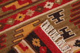Kilim Carpets by Jalal Kilim Sivas 3 Tapis Rouge/Multicolore 160 x 230 cm