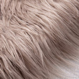 Dricar Coussin Fausse Fourrure, Lot de 2 Housse de Coussin 30x50cm de Canapé en Fausse Fourrure Deluxe Décoratif Maison Chambre Lit Super Doux Peluche Mongolie Taie d'oreiller(Marron)