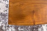 FineBuy Table Basse Bois Massif Sheesham Table de Salon 56 x 38 x 51 cm | Table d'appoint Style Maison de Campagne | Meubles en Bois Naturel Table de Sofa avec des Jambes en métal