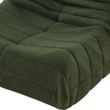 YGHQAP Canapé de Sol, Fauteuil Lounge Doux, Vert foncé, Chaise Togo Highback pour Salon, Chambre, Salon, Bureau (Vert Foncé)