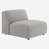 Habitat - Chauffeuse en Tissu - Gris Perle Cremi