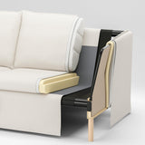 Ikea Backsälen Canapé 3 places Blanc