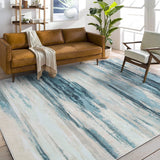 Cinknots Tapis Salon Tapis Chambre Tapis de Salon Tapis Abstraits Modernes Tapis antidérapant pour Salon (Gris10, 200 x 250 cm)